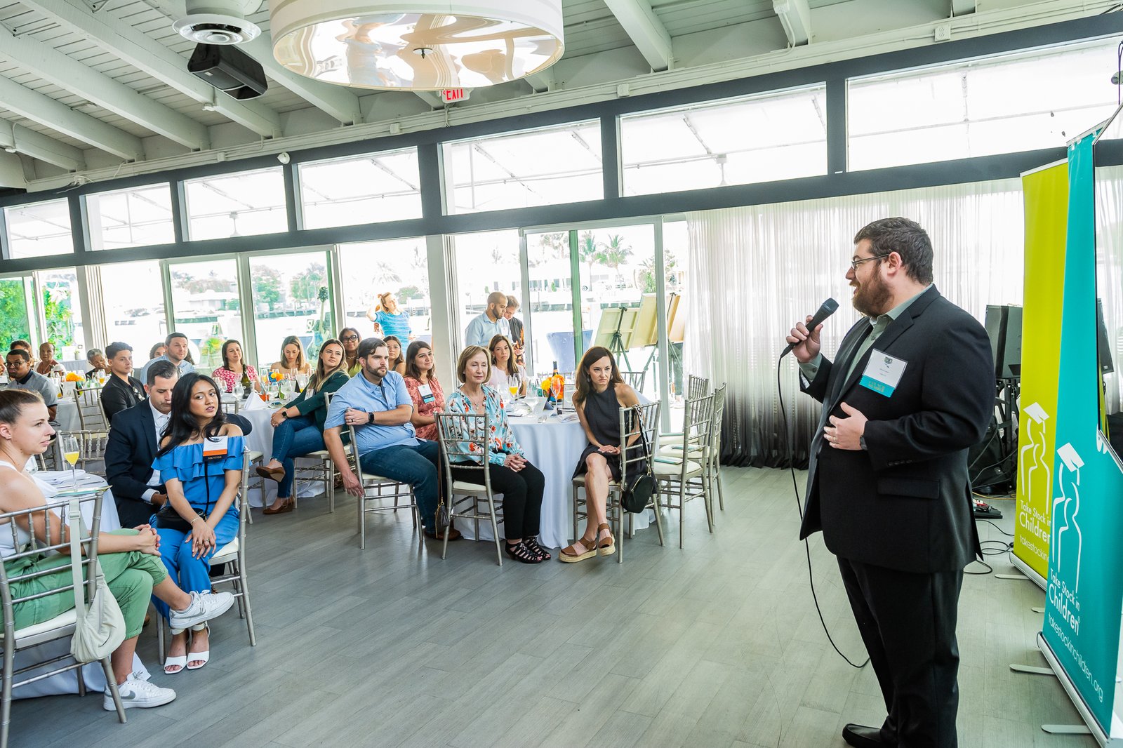 Supporters at a Take Stock in Children of Broward event